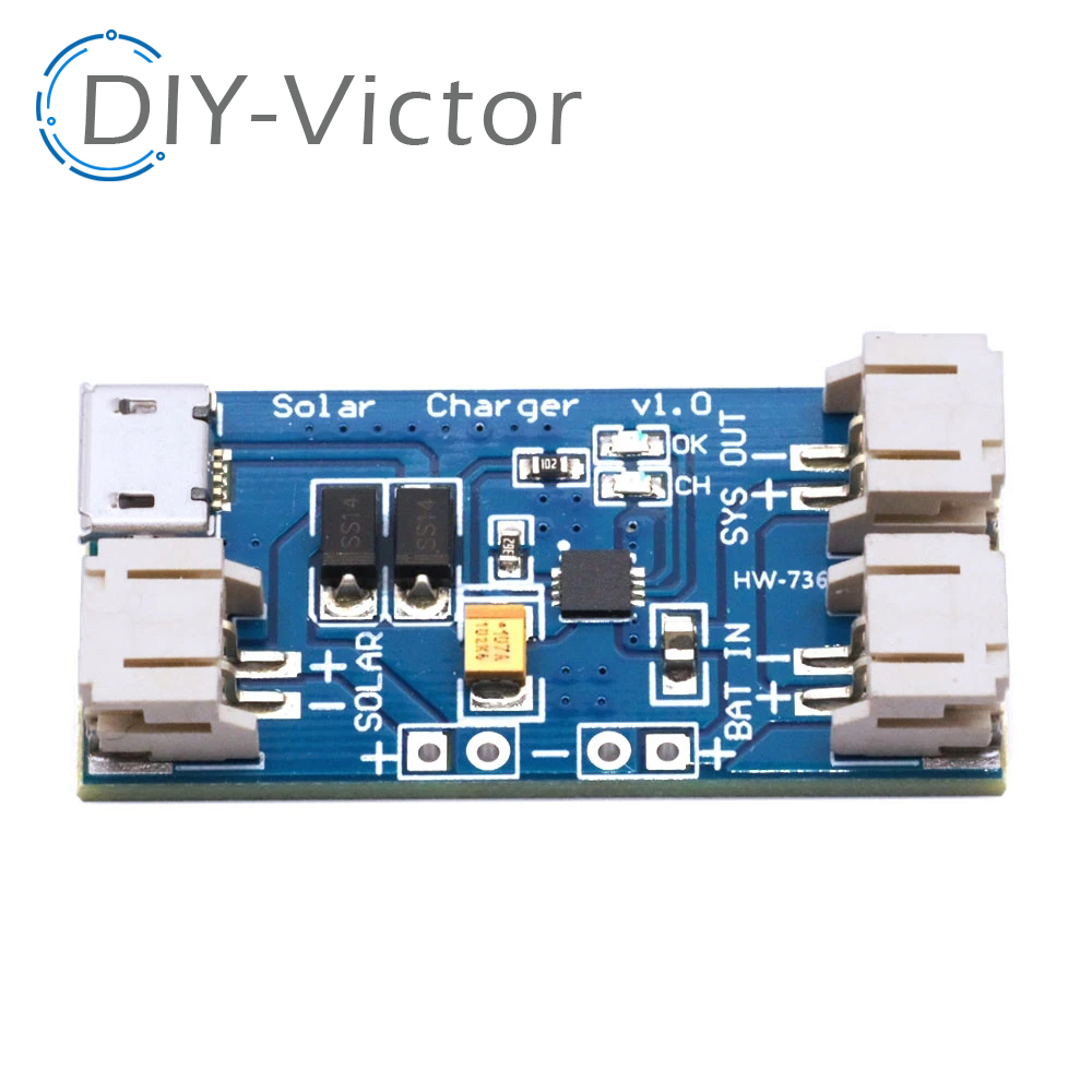 Drone Solar Charger - Placa do carregador de bateria de