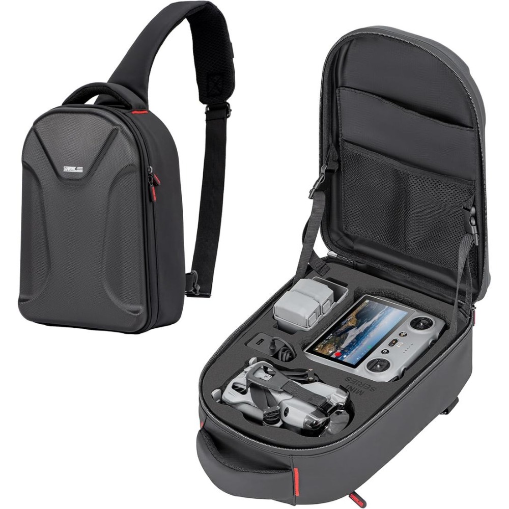 Drone Backpack - Mochila rígida à prova d'água para