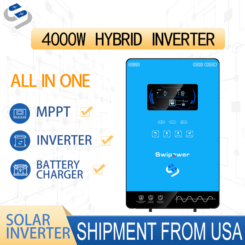 Drone Solar Charger - Inversor Solar Híbrido CNSWIPOWER 4500VA 24V