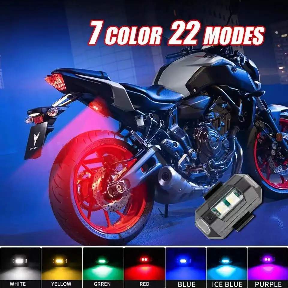 Drone Strobe Light - Anti-colisão LED estroboscópica para motocicleta Drone,
