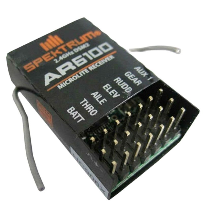 Drone Battery Adapter - AR6100 DSM2 6CH 2.4GHz Receptor para