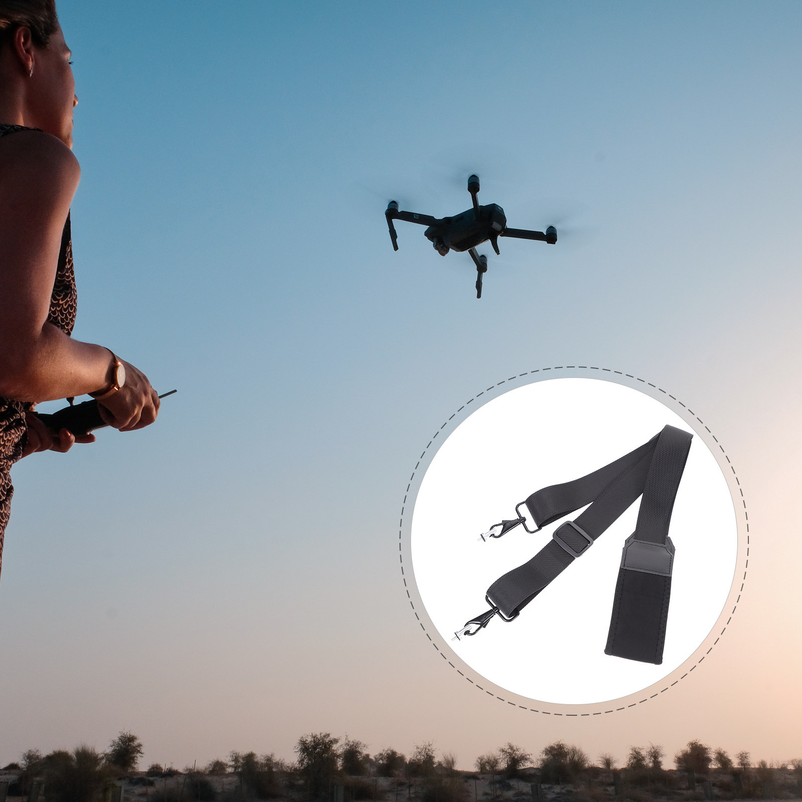 Cinta de Pescoço para Controle - Drone Neck Strap avaliação e preço
