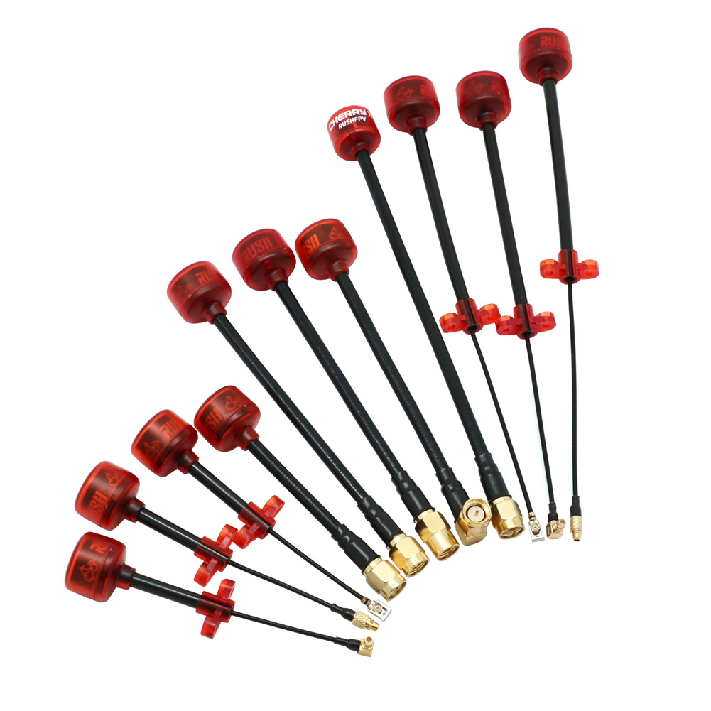 Rush cereja fpv 5.8g antena lh - Drone Battery Adapter avaliação e preço