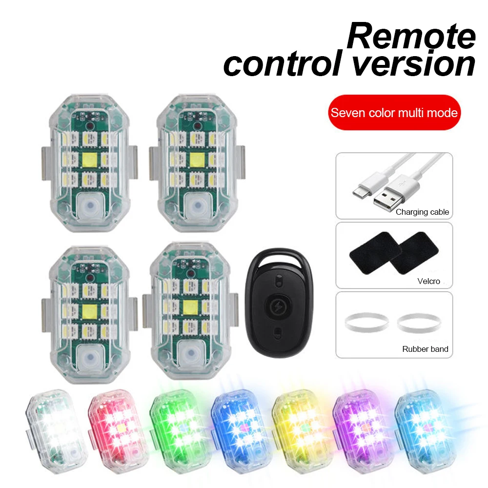 Controle remoto sem fio led ae - Drone Strobe Light avaliação e preço
