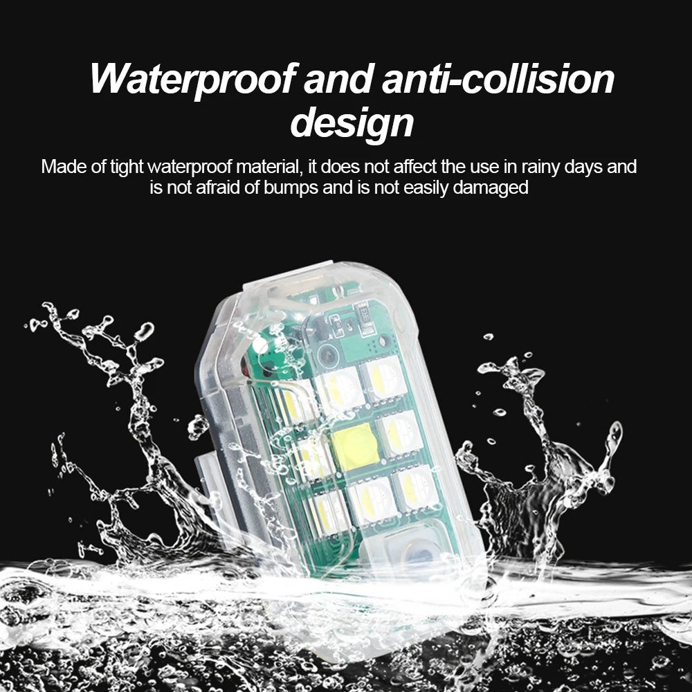 Controle remoto sem fio led ae - Drone Strobe Light avaliação e preço