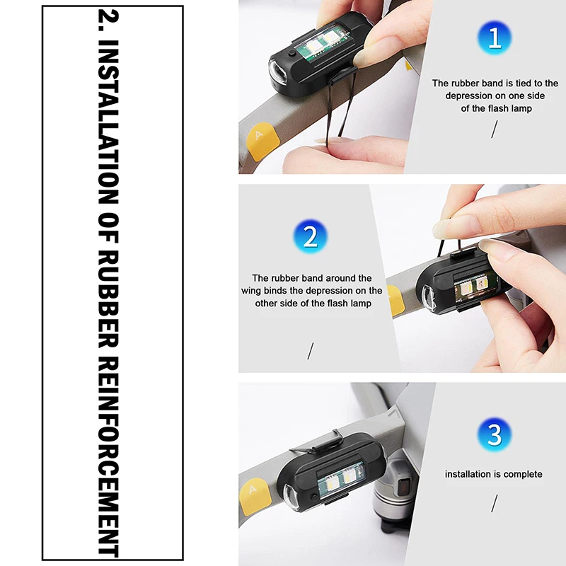 Luz de advertência anti-colisã - Drone Strobe Light avaliação e preço