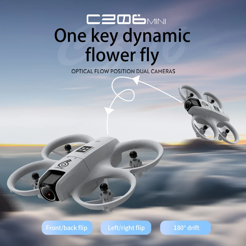 CZ06 Mini RC Quadcopter Drone  - Drone Remote Controller Lanyard avaliação e preço
