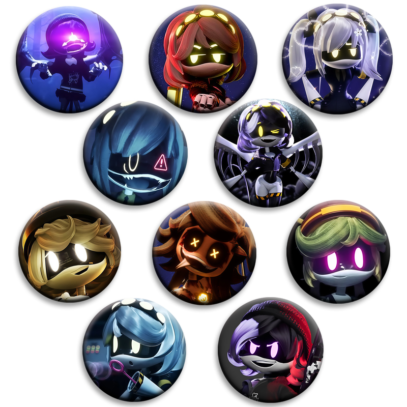 Pins de Esmalte Anime Murder D - Drone Backpack avaliação e preço