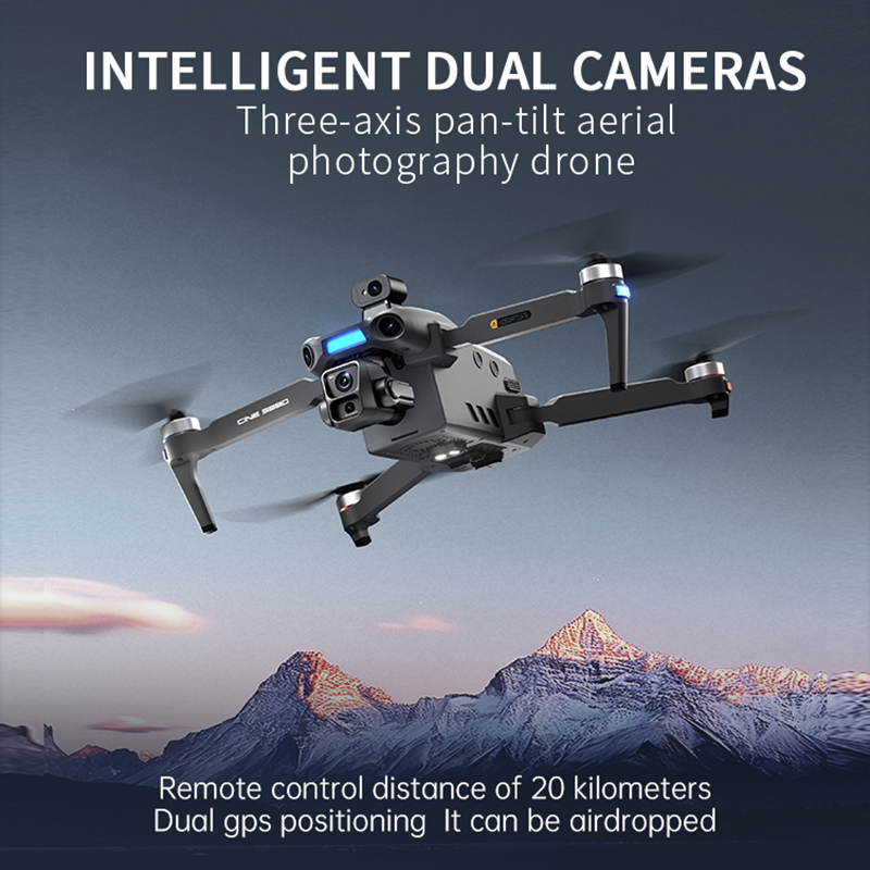 Novo Drone 8K com Câmera Dupla - Drone Battery Adapter avaliação e preço