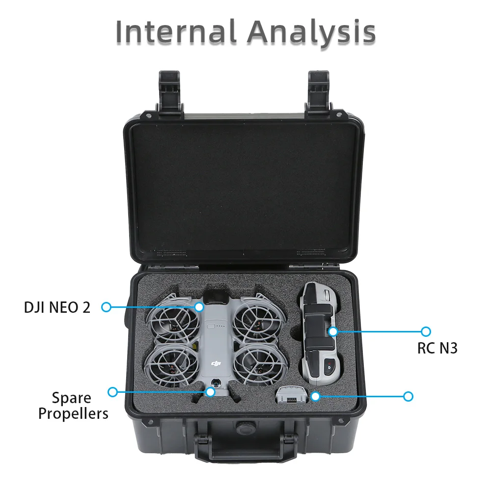 Caixa de segurança portátil pa - Drone Hard Shell Case avaliação e preço