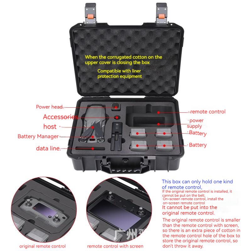 Para dji mavic 2 caso de armaz - Drone Controller Hood avaliação e preço