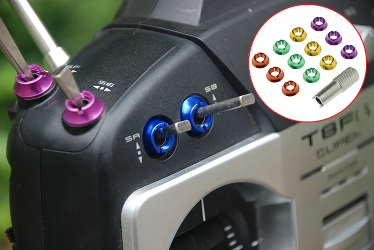12 peças de interruptor de con - Drone Control Stick avaliação e preço
