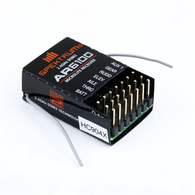 AR6100 DSM2 6CH 2.4GHz Recepto - Drone Battery Adapter avaliação e preço