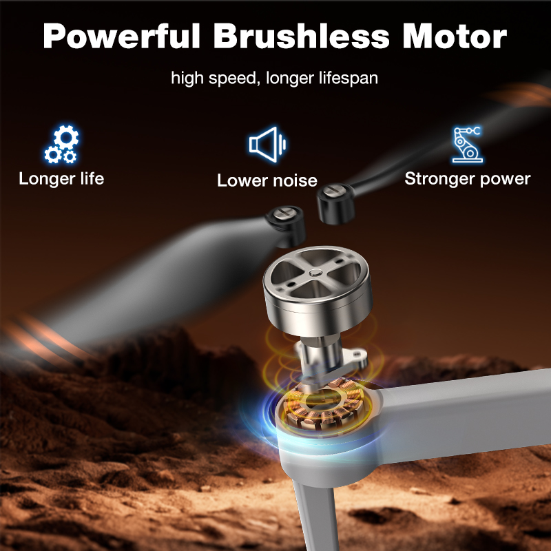 NOVO Drone L017 Pro Brushless  - Drone Battery Adapter avaliação e preço