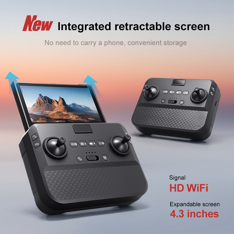 Drone com Câmera 8K ESC, Tela  - Drone Controller Screen avaliação e preço
