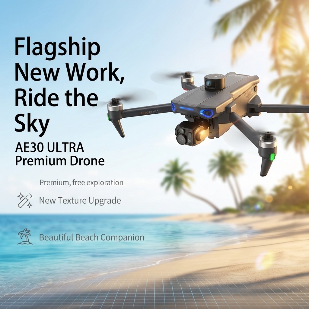 NOVO Drone AE30 Ultra com GPS, - Drone Controller Screen avaliação e preço